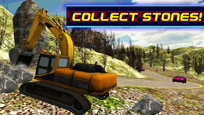 Heavy Excavator Landslide OP android App screenshot 2